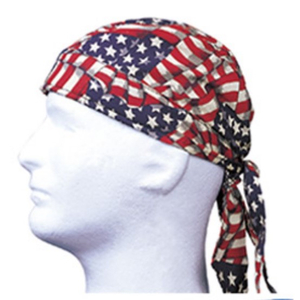 23-8011 ALLIANCE ASSORTED WELDER'S DOO RAGS, PATRIOTIC, ONE SIZE FITS ALL by Weldas