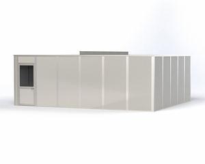 H7618 MODULAR IN-PLANT OFFICE 4WALL 20 FTX24FT by Porta-King