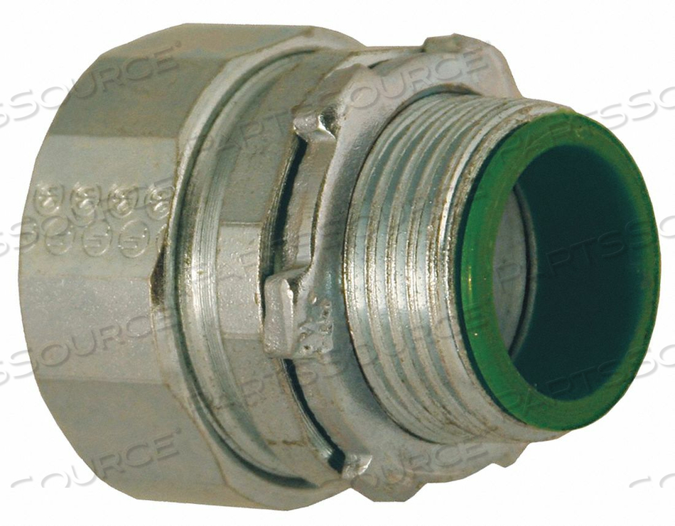 COMPR CONNECTOR RGD/IMC 3/4 INSUL STL by RACO