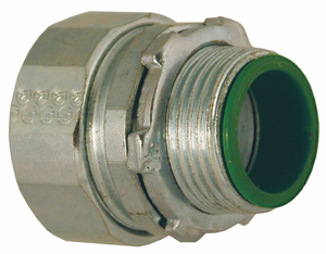 COMPR CONNECTOR RGD/IMC 3/4 INSUL STL by RACO