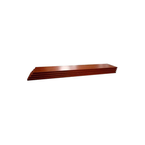 SLATWALL CHERRY SHELVES, 3/4"HX10"DX47-3/4"W, FINISHED ON 2 SIDES AND 3 EDGES by Windmill Slatwall Products SLATWALL CHERRY SHELVES, 3/4"HX10"DX47-3/4"W, FINISHED ON 2 SIDES AND 3 EDGES by Windmill Slatwall Products