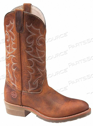 WESTERN BOOT 12 D BROWN STEEL PR by Double H Boots WESTERN BOOT 12 D BROWN STEEL PR by Double H Boots