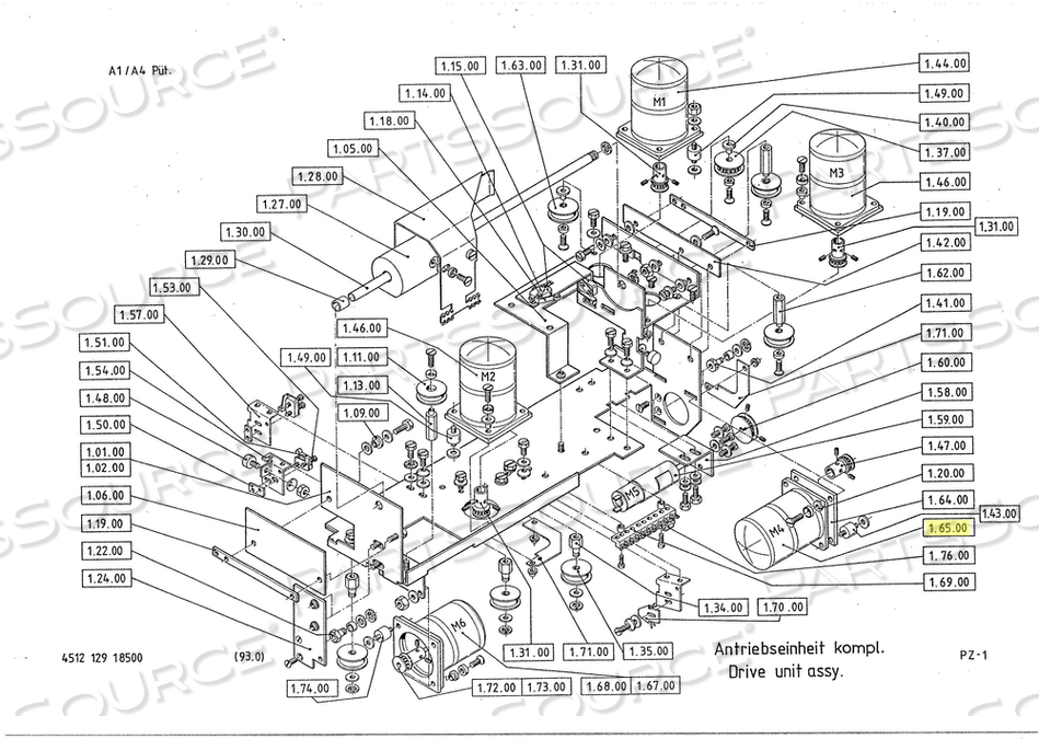 MOTOR SC76 D77 by Philips Healthcare