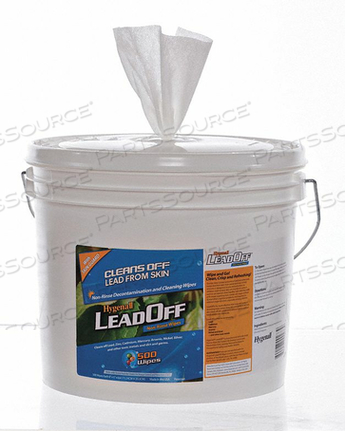 LEAD REMOVING WIPES BUCKET PK2 by Hygenall LEAD REMOVING WIPES BUCKET PK2 by Hygenall