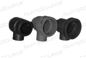 RESPIROMETER GUARD - FITS FRASER-HARLAKE RM 121 & 311, W/CLOSURE O-RINGS, LATEX by Anesthesia Associates