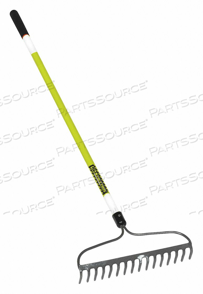 BOW RAKE 60 IN HANDLE L STEEL TINE by Seymour Midwest