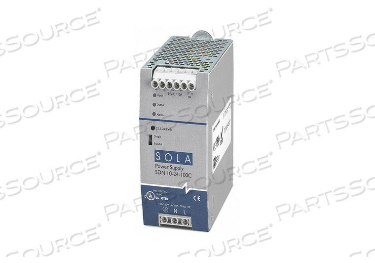 DC POWER SUPPLY 24VDC 10A 60HZ by Emerson Industrial