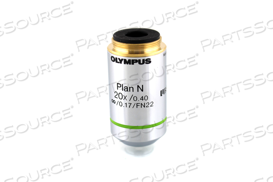 20X 0.40 NA PLAN ACHROMAT INFINITY CORRECTED OBJECTIVE FOR BX, IX, CX SERIES MICROSCOPE by Olympus America Inc. 20X 0.40 NA PLAN ACHROMAT INFINITY CORRECTED OBJECTIVE FOR BX, IX, CX SERIES MICROSCOPE by Olympus America Inc.