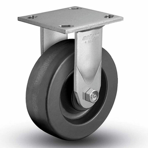 4 SERIES RIGID PLATE CASTER - PHENOLIC 8" DIA. 1250 LB. CAP. by Colson