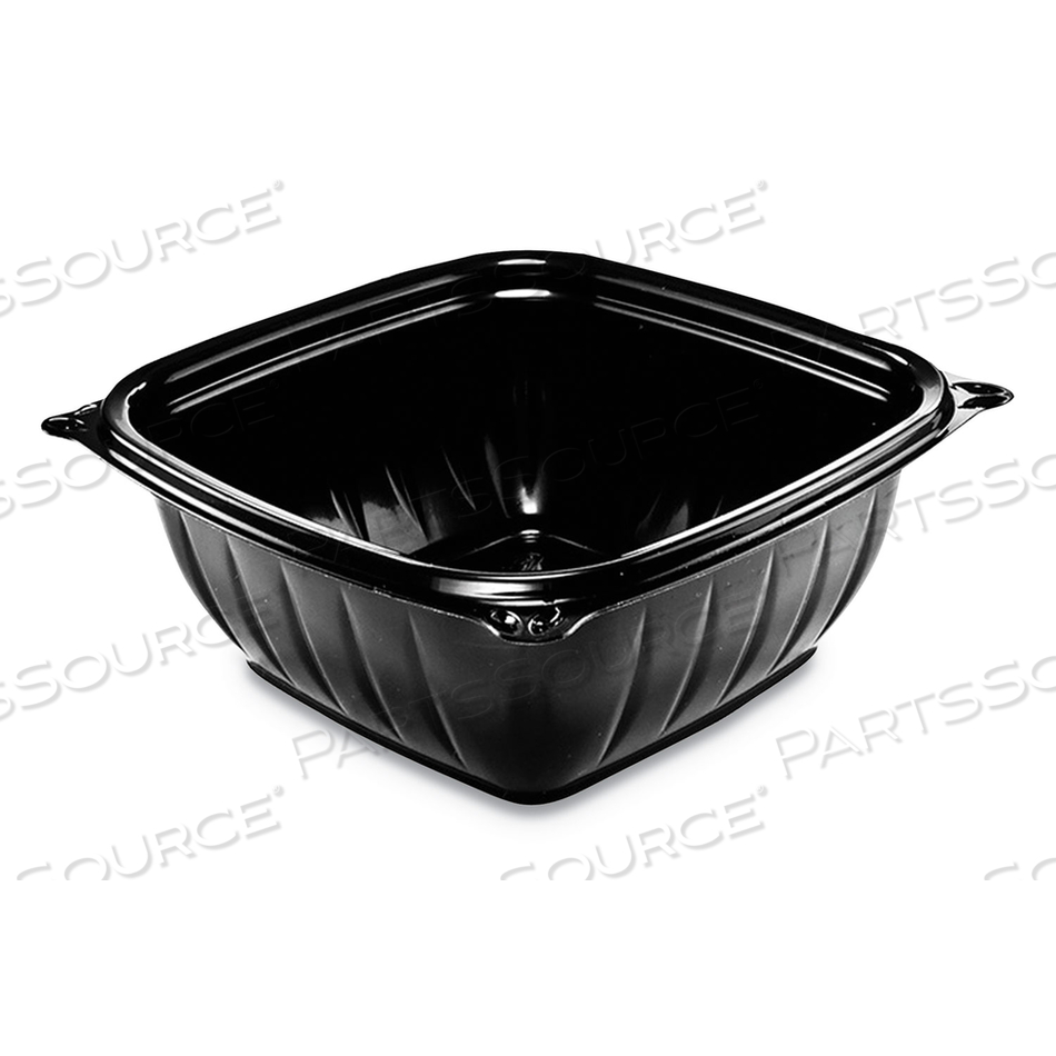 PRESENTABOWLS PRO BLACK SQUARE BOWLS, 12 OZ, 5 X 5 X 2, BLACK, PLASTIC, 63/BAG by Dart Container Corporation PRESENTABOWLS PRO BLACK SQUARE BOWLS, 12 OZ, 5 X 5 X 2, BLACK, PLASTIC, 63/BAG by Dart Container Corporation
