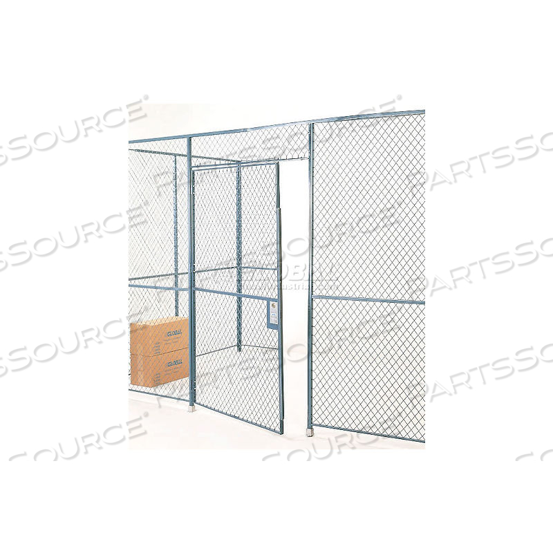 WIRE MESH HINGED DOOR - 10X4 by Approved Vendor