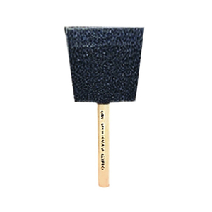 FOAM BRUSH, 1 IN W, WOOD HANDLE by Linzer Products