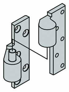 OFFSET PIVOT HINGE FULL MORTISE 1000 LB. by Ives