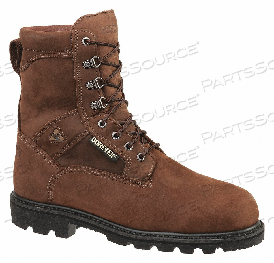 8 WORK BOOT 11-1/2 WIDE BROWN STEEL PR by Ironclad 8 WORK BOOT 11-1/2 WIDE BROWN STEEL PR by Ironclad