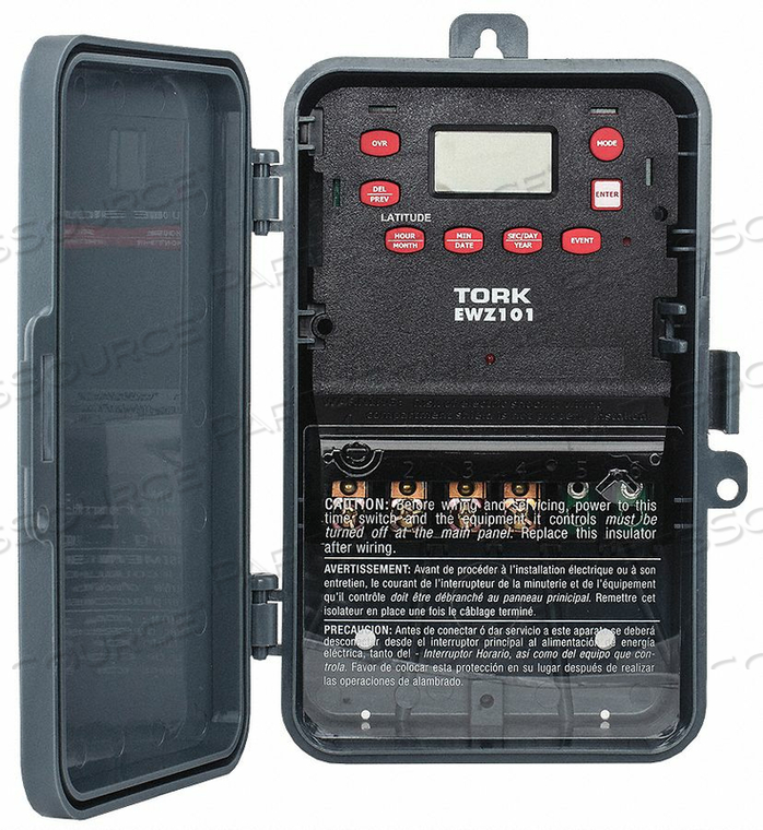 ELECTRONIC TIMER ASTRO 7 DAYS SPDT by Tork