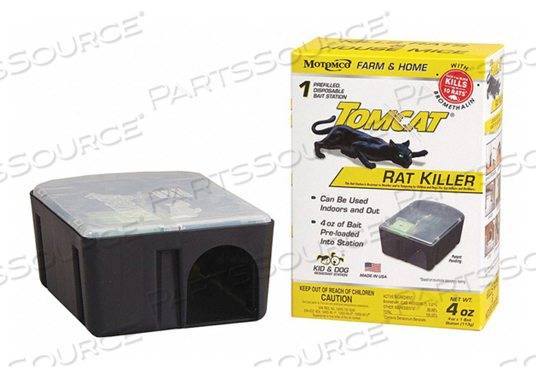 RODENT STATION DISPOSABLE W/BLOCKS by Motomco RODENT STATION DISPOSABLE W/BLOCKS by Motomco