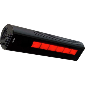 GLASS NATURAL GAS INFRARED PATIO HEATER - - TWO STAGE - 35000 BTU by Sunstar Heating Products Inc