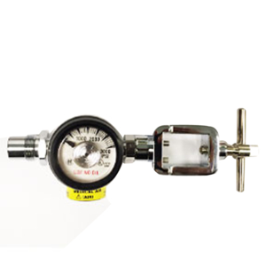 50 PSI, 15 LPM PRESSURE COMPACT AIR GAS REGULATOR WITH CGA950 YOKE by Ohio Medical, LLC