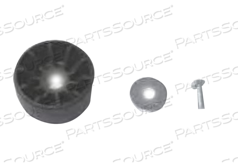 FOOTBOARD BRACKET CORNER BUMPER SERVICE KIT FOR SPIRIT PLUS BED/SPIRIT SELECT BED by Stryker Medical