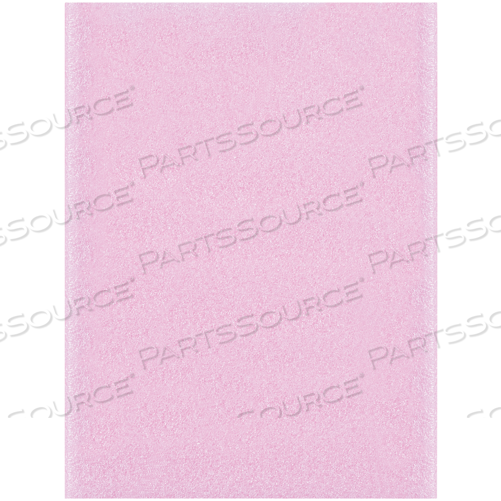 ANTI-STATIC FLUSH CUT FOAM POUCHES, 9" X 12", PINK, 150/CASE by BOX Partners (Box Acquisitions, LLC)