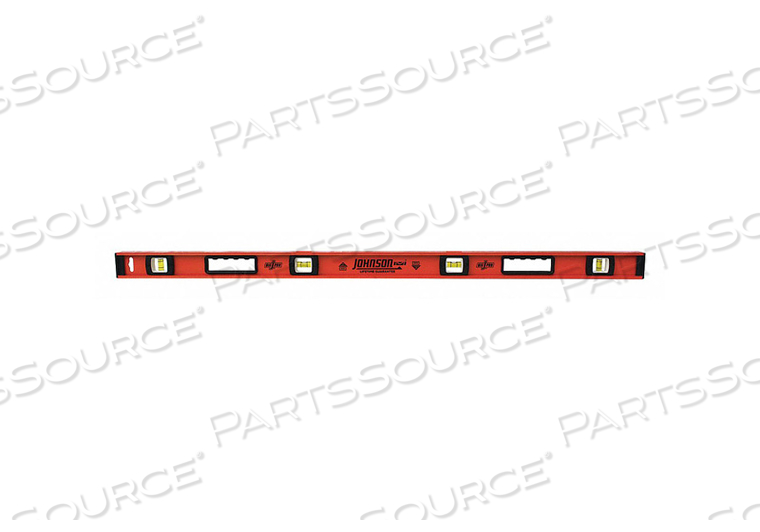 I-BEAM LEVEL NUMBER OF VIALS 4 48 IN L by Johnson Level I-BEAM LEVEL NUMBER OF VIALS 4 48 IN L by Johnson Level