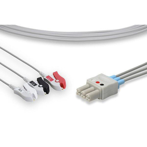 3 FT TWIN PIN ECG LEAD WIRE FOR SC 5000/SC 6000/SC 7000/SC 8000/SC 9000, GRAY by Fukuda Denshi America Corp.