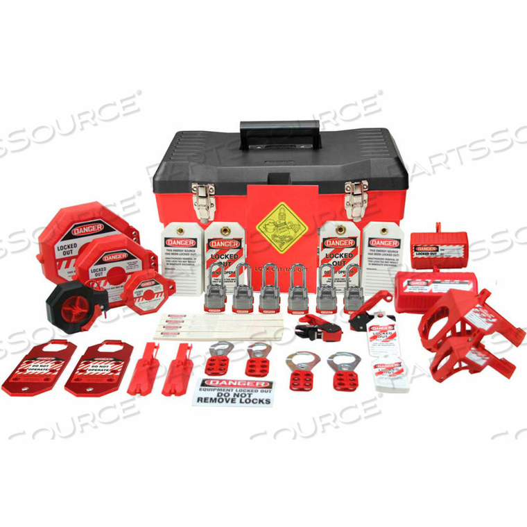STOPOUT ULTIMATE LOCKOUT KIT, PLASTIC by Accuform Manufacturing, Inc.