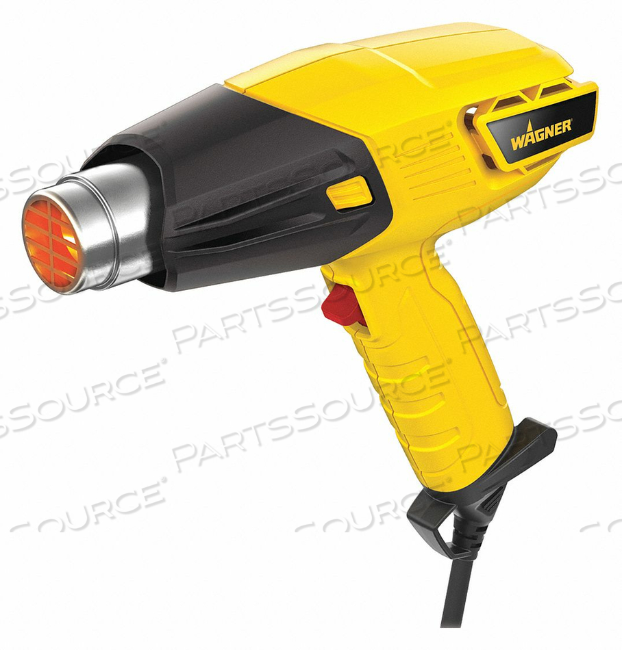 FURNO 300 6FT CORD 20CU-FT AIR 750 AND 1000°F YELLOW DUAL TEMPERATURE HEAT GUN by Wagner