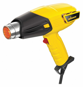 FURNO 300 6FT CORD 20CU-FT AIR 750 AND 1000°F YELLOW DUAL TEMPERATURE HEAT GUN by Wagner