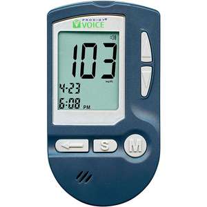 PRODIGY VOICE TALKING GLUCOSE MONITORING SYSTEM KIT, BLUE by Fabrication Enterprises