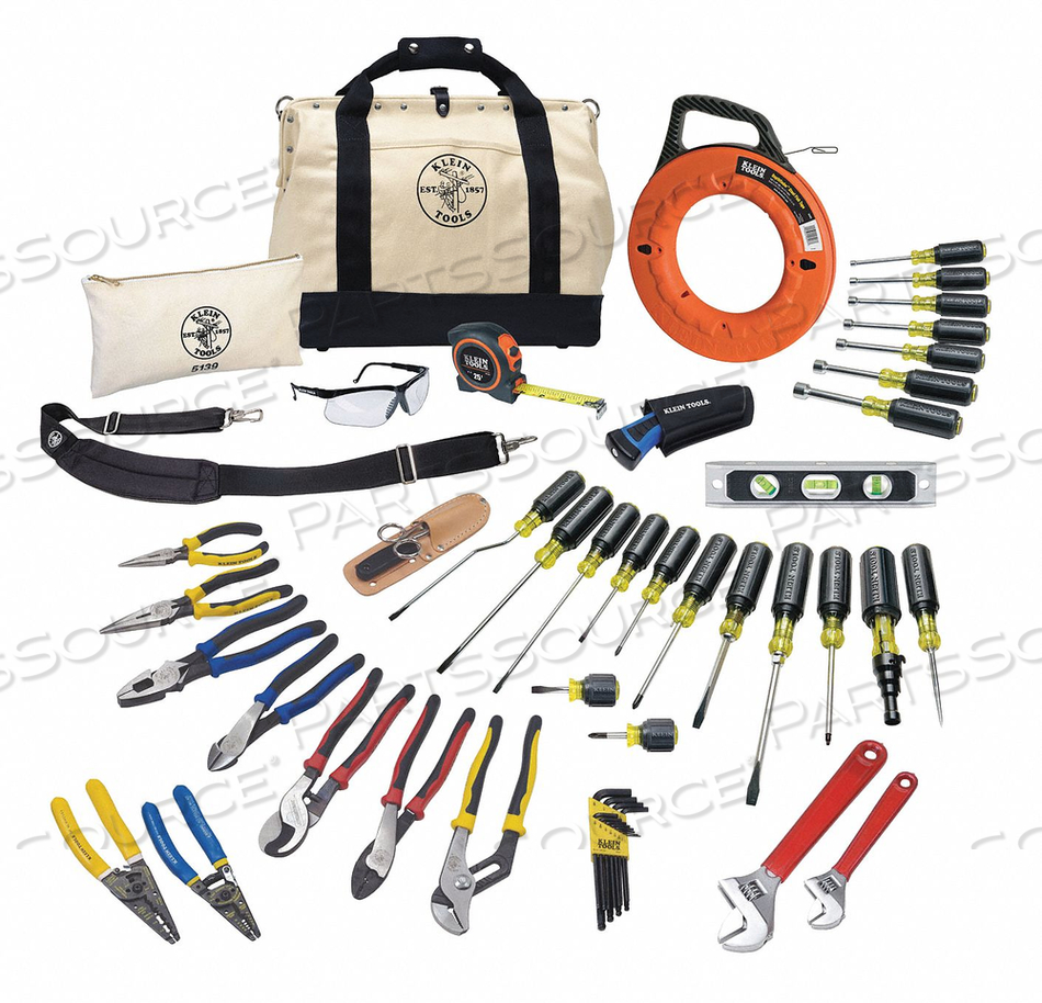 41-PIECE JOURNEYMAN'S TOOL SET by Klein Tools