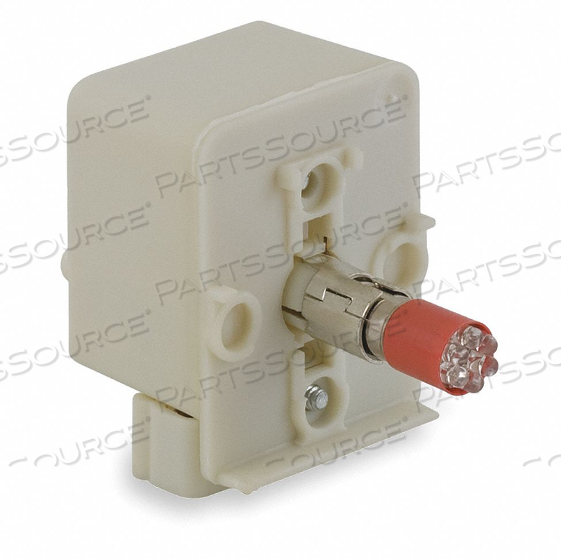 24V RED LED METAL PUSH BUTTON 