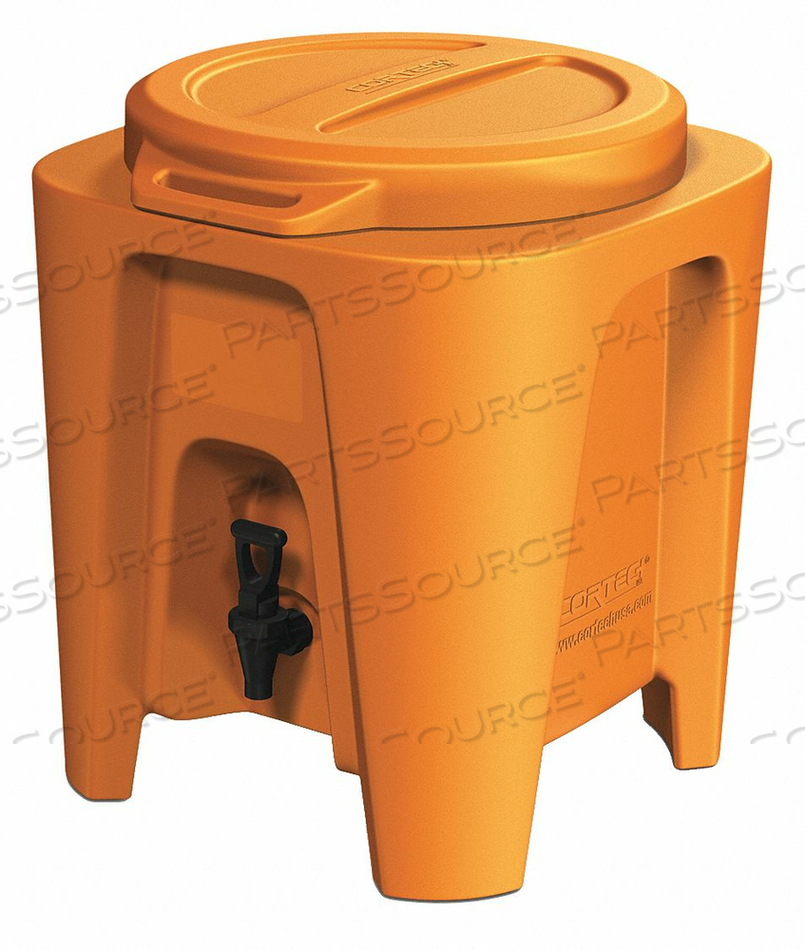 BEVERAGE DISPENSER 18 W ORANGE by Cortech