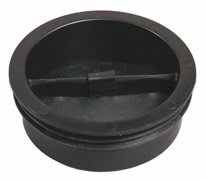 DRAIN SEAL BLACK POLYPROPYLENE 1-7/16 H by IPS Corporation