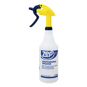 PROFESSIONAL SPRAY BOTTLE, 32 OZ, BLUE/GOLD/CLEAR by Zep PROFESSIONAL SPRAY BOTTLE, 32 OZ, BLUE/GOLD/CLEAR by Zep
