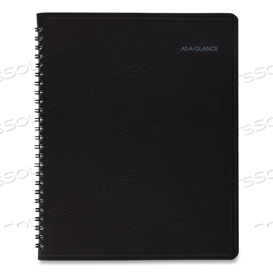 QUICKNOTES MONTHLY PLANNER, 8.75 X 7, BLACK COVER, 12-MONTH (JAN TO DEC): 2023 by At-A-Glance