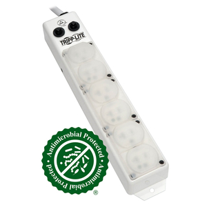 POWER STRIP MEDICAL HOSPITAL GRADE UL1363A 6 OUTLET 20A 7FT CORD by Tripp Lite
