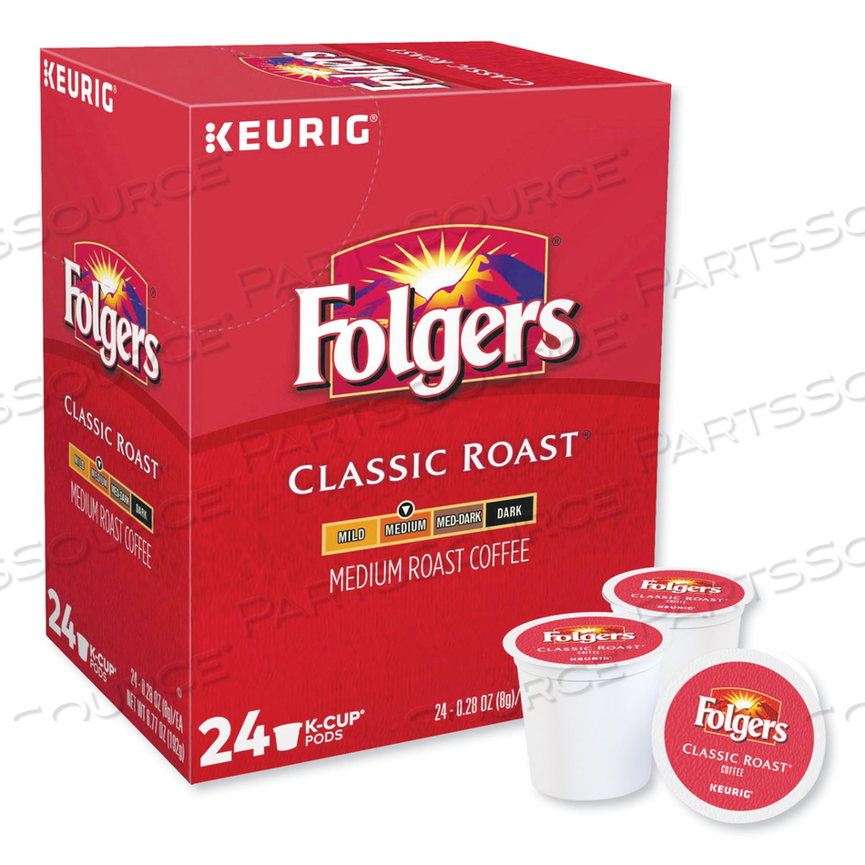 GOURMET SELECTIONS CLASSIC ROAST COFFEE K-CUPS by Folgers