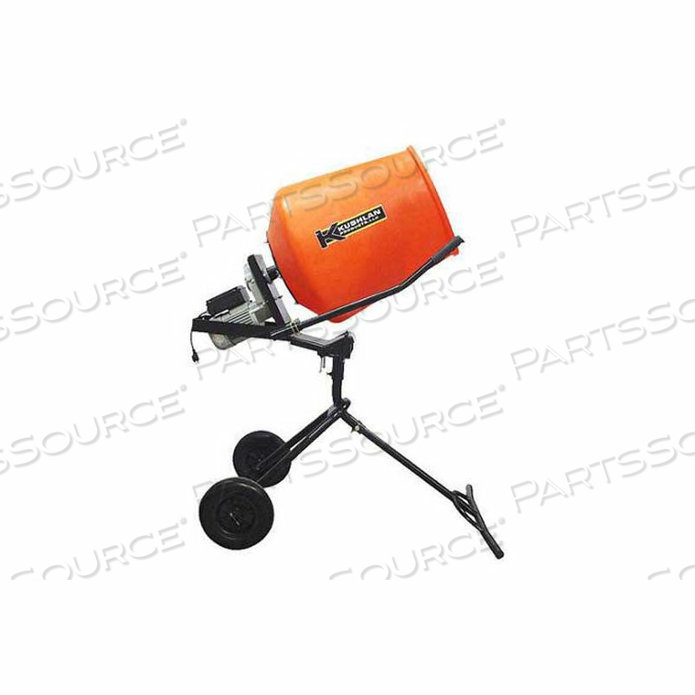 UNASSEMBLED PEDESTAL CEMENT MIXER by Kushlan Products, LLC UNASSEMBLED PEDESTAL CEMENT MIXER by Kushlan Products, LLC