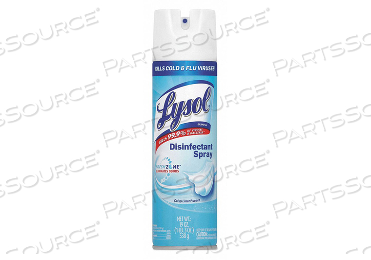 DISINFECTANT SPRAY CRISP LINEN 19 OZ. by Lysol