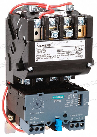 J0923 NEMA MAGNETIC MOTOR STARTER by Siemens