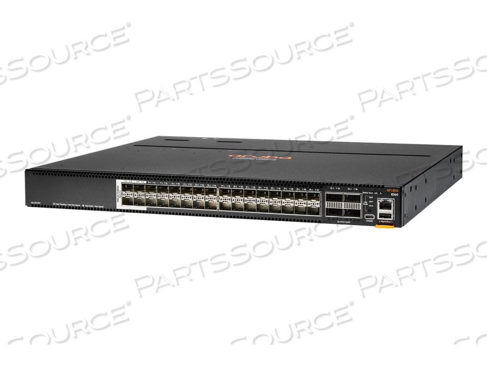 HPE ARUBA CX 8360-32Y4C, SWITCH, L3, MANAGED, 28 X 1/10/25 GIGABIT SFP / SFP+ / SFP28 + 4 X 10 GIGABIT / 25 GIGABIT SFP28 + 4 X 40/100 GIGAB by HP (Hewlett-Packard)