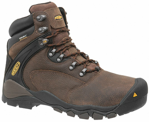 6 WORK BOOT 10 D BROWN STEEL PR by Keen