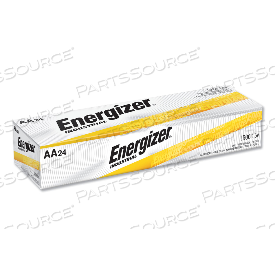 BATTERY, INDUSTRIAL, AA, 1.5V, 3000 MAH by Energizer