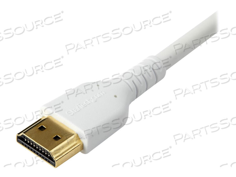 2M PREMIUM CERTIFIED HDMI 2.0 CABLE WITH ETHERNET, DURABLE HIGH SPEED UHD 4K 60HZ HDR 10, 6FT RUGGED M/M HDMI CORD WITH ARAMID FIBER, TPE, U by StarTech.com Ltd. 2M PREMIUM CERTIFIED HDMI 2.0 CABLE WITH ETHERNET, DURABLE HIGH SPEED UHD 4K 60HZ HDR 10, 6FT RUGGED M/M HDMI CORD WITH ARAMID FIBER, TPE, U by StarTech.com Ltd.