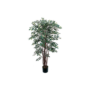 4' RUSCUS SILK TREE by Nearly Natural