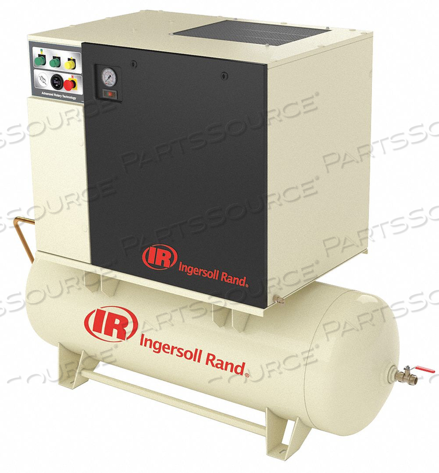 ROTARY SCREW AIR COMPRESSOR HORZ 15 HP by Ingersoll-Rand ROTARY SCREW AIR COMPRESSOR HORZ 15 HP by Ingersoll-Rand