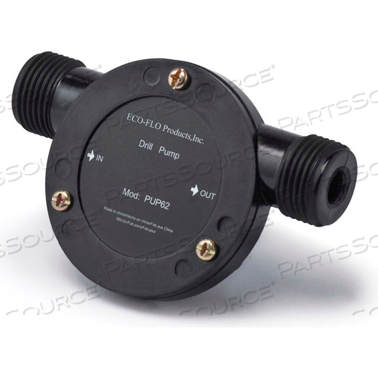 PORTABLE UTILITY DRILL PUMP, 360 GPH by Eco Flo Products Inc PORTABLE UTILITY DRILL PUMP, 360 GPH by Eco Flo Products Inc