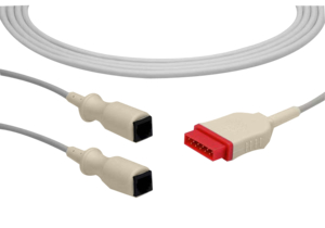 IBP CABLE, ICU MEDICAL TRANSPAC-IV, DUAL, 3.6 M/12 FT. by GE Medical Systems Information Technology (GEMSIT)