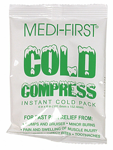 INSTANT COLD PACK WHITE 6IN. X 4IN. by Medi-First